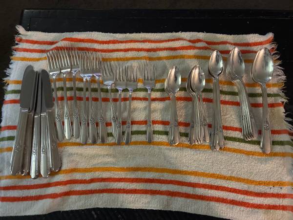 Sterling Silver Silverware Set 1