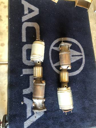 NSX Down Pipes 1