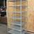 Corcraft H/D 42" x 30" metal shelf unit w/7 shelves (4, price EACH) 5 thumbnail