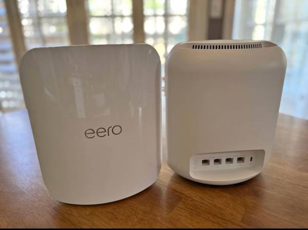 Curated visual reference: Fresh Look at Eero WiFi Max 7 Router Electronics By Owner Sale