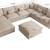 Jerome's L-shaped sectional sofa 6 thumbnail