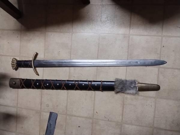 1060 carbon Steel Scottish sword 1
