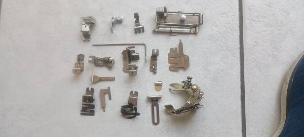 Vintage Singer sewing machine parts 1