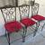 NICE HIGH QUALITY PIER 1 SOLID IRON BARSTOOLS CAN DELIVER LOCAL IF NEEDED 1 thumbnail