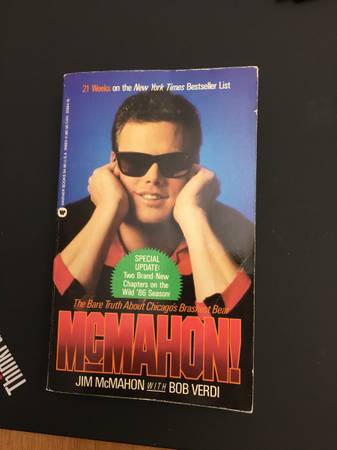 Autographed Jim McMahon Book 1