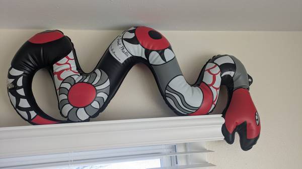 Vintage Pop Art Niki de Saint Phalle Inflatable Snake, 2002 1