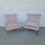 Pair of Pink Lounge Chairs 7 thumbnail