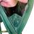 Vintage La Bagagerie Green Leather Handbag Made in France 9 thumbnail