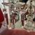 Vintage Crystal four light Candelabra holder with prisms 20 thumbnail