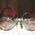 Pair Anchor Hocking heavy glass measuring cups open hook handles 4 thumbnail