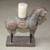 Stone Carved Aztec Horse Candle 2 thumbnail