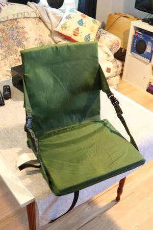 Canoe Seat with back rest - Crazy Creek – best one there is 1