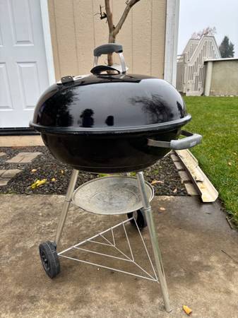 Weber charcoal, BBQ 1