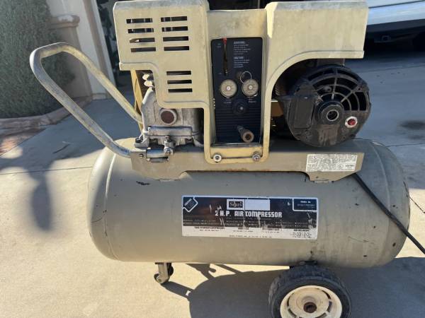 Air Compressor 2 H.P. 220V, 20 Gallon Tank 1