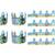 MAKE OFFER SpongeBob SquarePants Movie Party Kit 14 Piece Collection 3 thumbnail