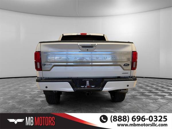 2019 Ford F-150 4x4 4WD camioneta Crew Cab Platinum SuperCrew - $32,300 (LLAME O ENVÍE UN MENSAJE HOY MB Motors LLC)63469774179713123