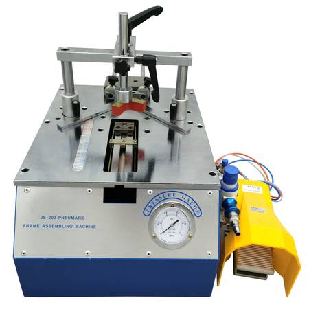 Desktop Pneumatic Picture Frame Nail Angle Machine #056917 1