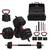 New FitRX SmartBell Gym 60lb Dumbbell Barbell and Kettlebell 2 thumbnail