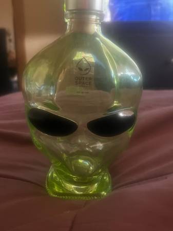 Outer Space Vodka Empty Bottle 1