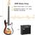 GLARRY Full Size Electric Bass Guitar Beginner Kit 4 String 1 thumbnail