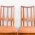 Vintage Mid Century "Brasilia" Walnut Dining Chairs by Broyhill 7 thumbnail