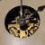 ANTIQUE SETH THOMAS OGEE CLOCK WEIGHT DRIVEN SHIP PAINTED GLASS W/ KEY 3 thumbnail