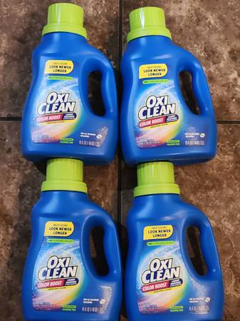 Brand New Bottles of Oxi Clean Color Boost Laundry Detergent 45 Loads 1