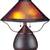 Two Light Mica Shade Table Lamp in Rust Finish 1 thumbnail