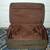 SUITCASE on Wheels Pull Up Handle Travel Luggage Brown Soft Carry Bag 6 thumbnail