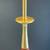 Mid-Century Modern Sculpted Walnut & Brass Table Lamp, c.1960’s 6 thumbnail