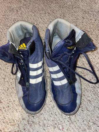 adidas gazelle silver green womens adidas Combat Speed 5 Wrestling Shoes (Royal / Dark Royal) 5