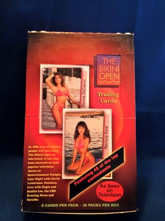 1992 The Bikini Open Trading Cards * 1