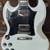 2021 Epiphone SG white lefty 1 thumbnail