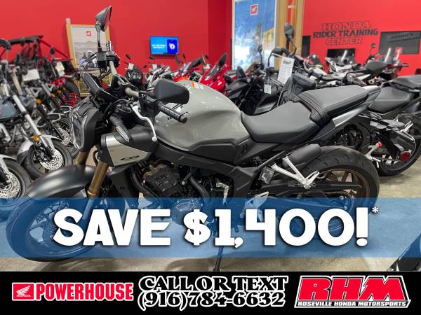 NEW 2025 Honda CB650R E-Clutch Sport Bike *SAVE $1,400!*