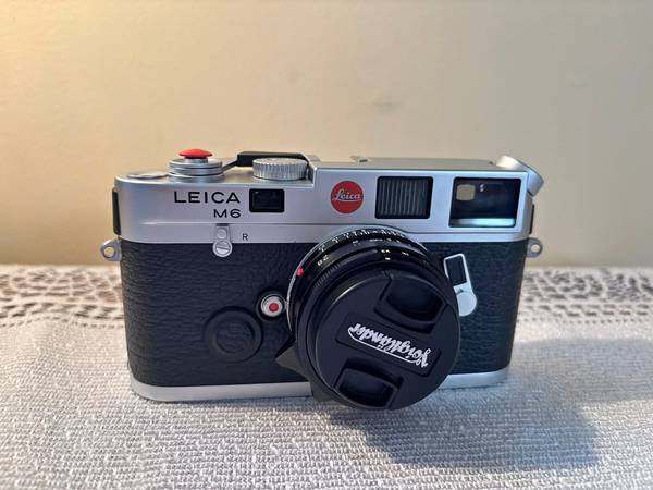 LEICA - 【完動美品】LEICA M6 パンダ+ Voigtlander  28mm Leica m6 with Voigtlander 28mm - electronics - by owner
