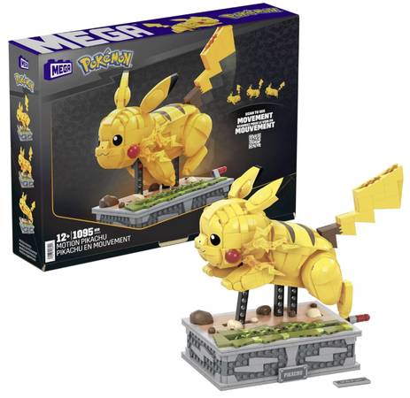 !!! POKEMON PIKACHU MEGA MOTION BLOCKS (LIKE LEGO) !!! 1