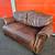 Brown Leather Couch / Sofa 2 thumbnail