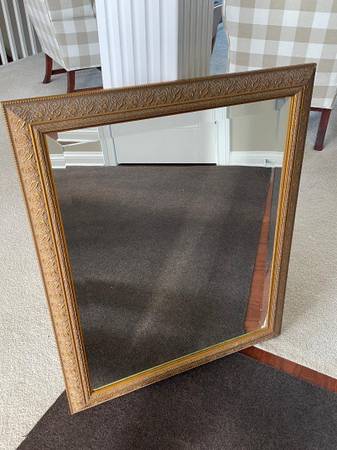 Rectangular beveled mirror 1
