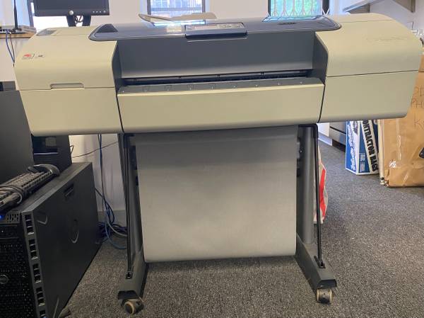 Large format plotter - HP Designject T1100ps 1