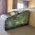 Antique Wood & Glass Angled Showcase Country Store Display Counter Top 5 thumbnail