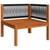 vidaXL Garden Lounge Set Cream white Solid acacia wood Large Modular.! 2 thumbnail