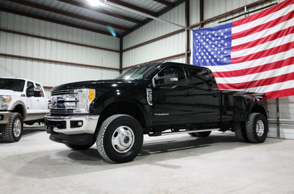 2017 FORD F350 LARIAT ULTIMATE 4X4 DIESEL LEVELED NAV SUNROOF NEW 35'S 1