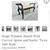 Mahogany accent window bench chippendale style 16 thumbnail