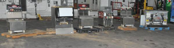 Several Cornelius Sode Fountain Units  USED 1