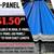 R-panel mixed color / metal roofing heavy duty 26 gauge mixed color sheet metal  5 thumbnail