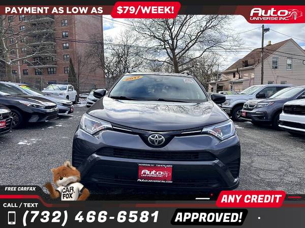 2017 Toyota RAV4 RAV 4 RAV-4 LE AWDSUV - $500 (All advertised prices are DOWN PAYMENTS)63614539042691122