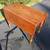 Antique Solid Cherry Harvest Table with Drop Down Sides 13 thumbnail