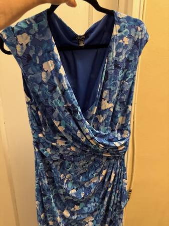 NWT Dress Blue  Sleeveless XL CHAPS 1