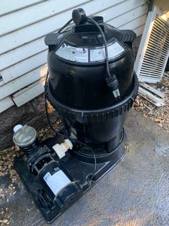 Pool filter/motor 1