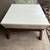Modern coffee table w/ glass insert and storage compartment 2 thumbnail